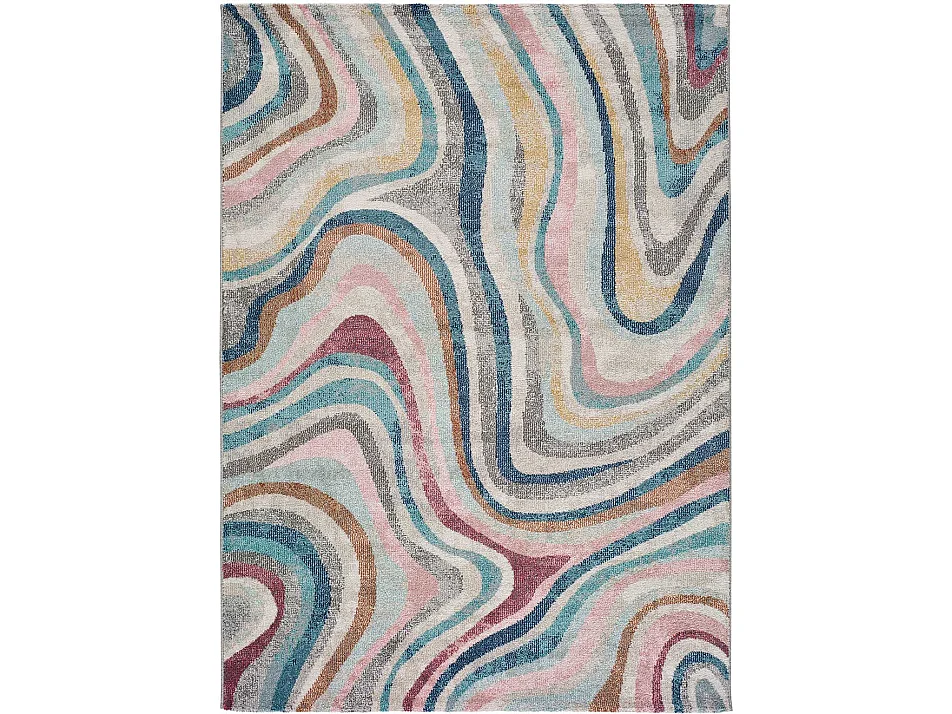 Tapis intérieur - abstrait - multicolore - 160 x 230 cm - PARMA