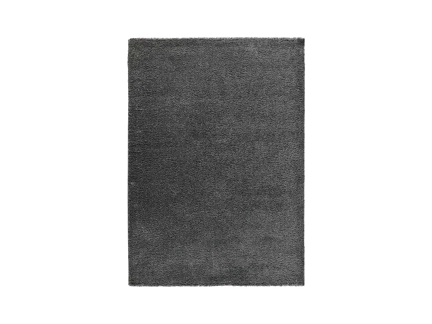 Tapis intérieur - shaggy uni - anthracite - 160 x 230 cm - ATLAS