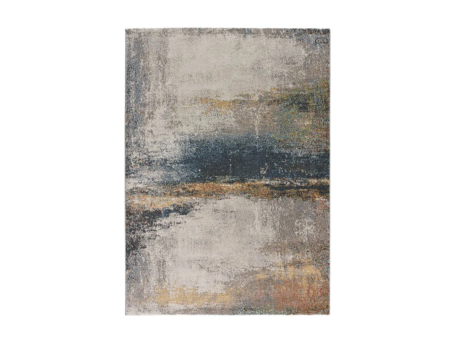 Laagpolig tapijt - abstract - blauw - 120x170 cm - PARMA