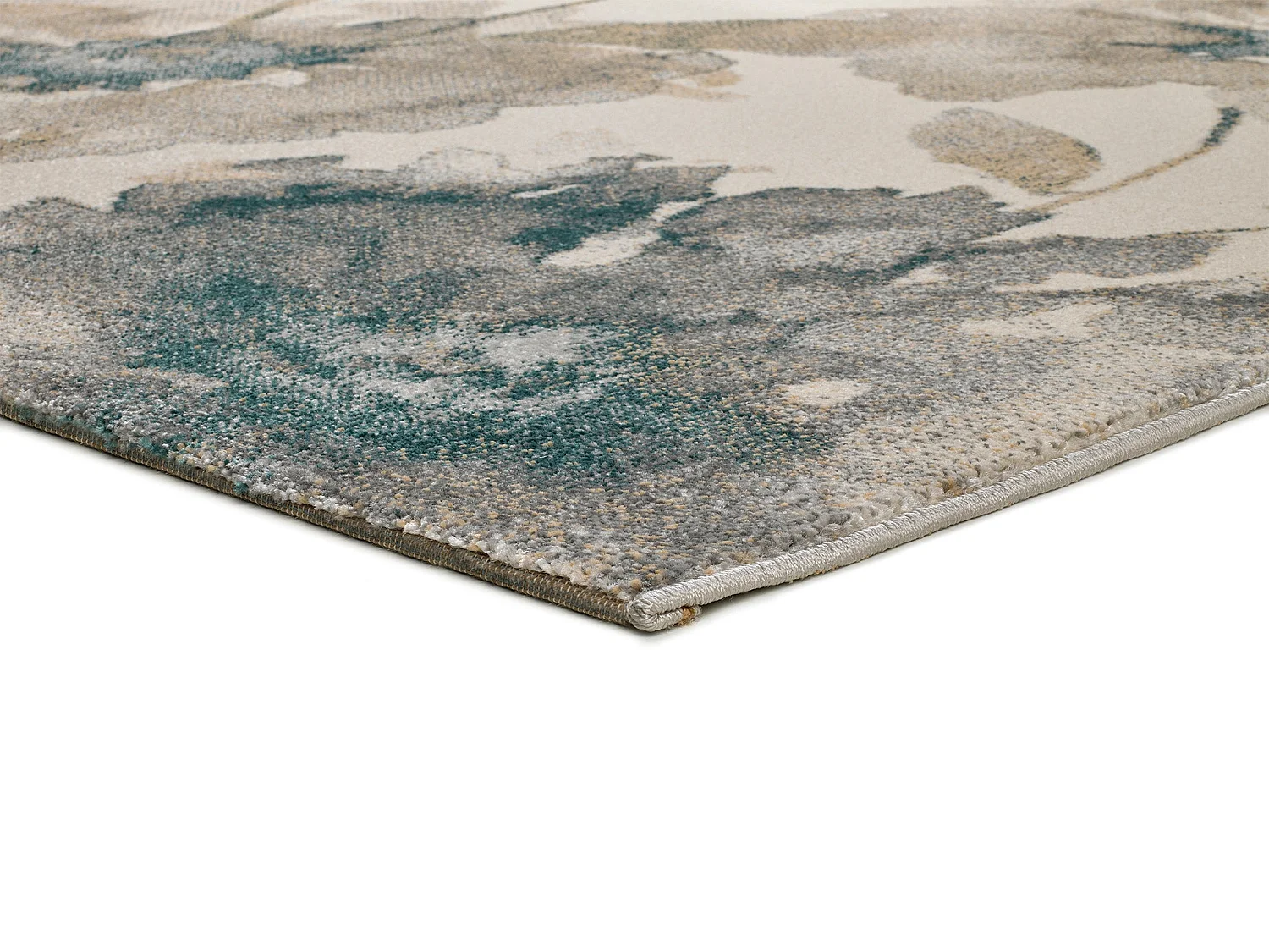 Tapis intérieur - floral - multicolore - 140 x 200 cm - SARA