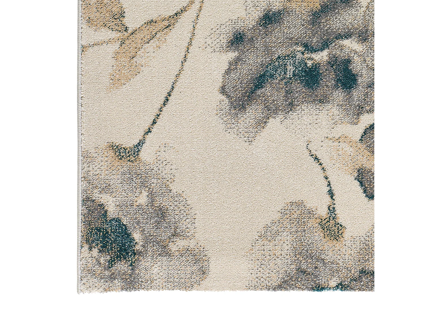 Tapis intérieur - floral - multicolore - 140 x 200 cm - SARA