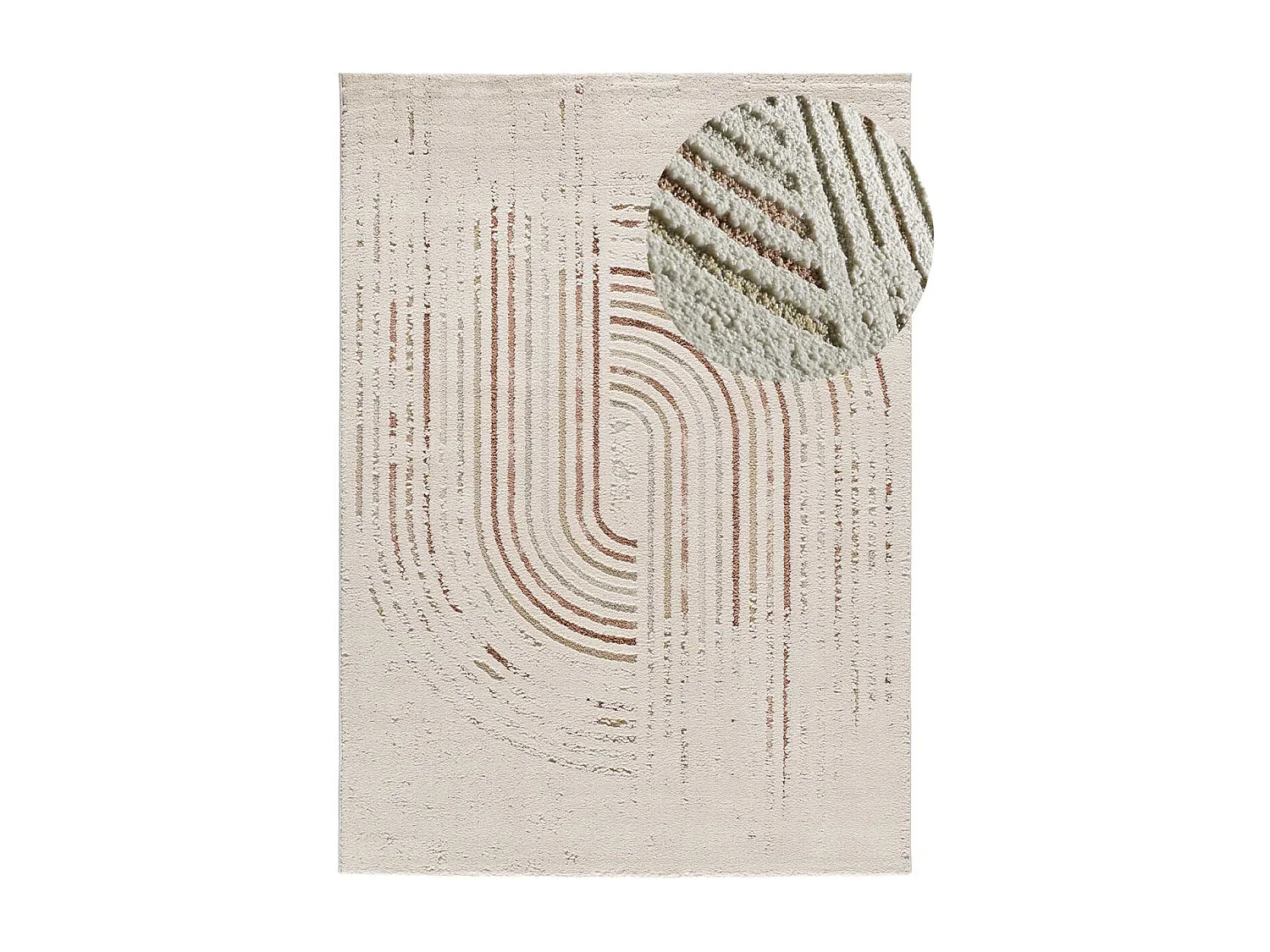 Tappeto interno - scandinavo - multicolore - 120 x 170 cm - CANDELA