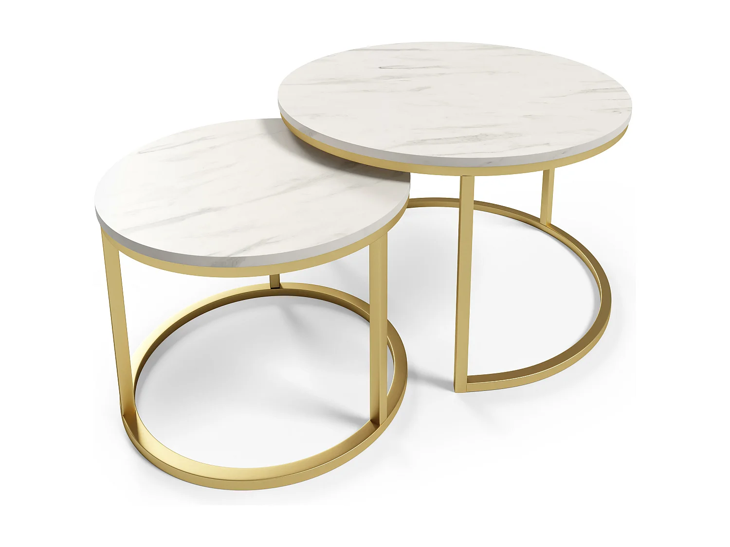 Mesa Centro RABEN CT58 58x58x47 Branco