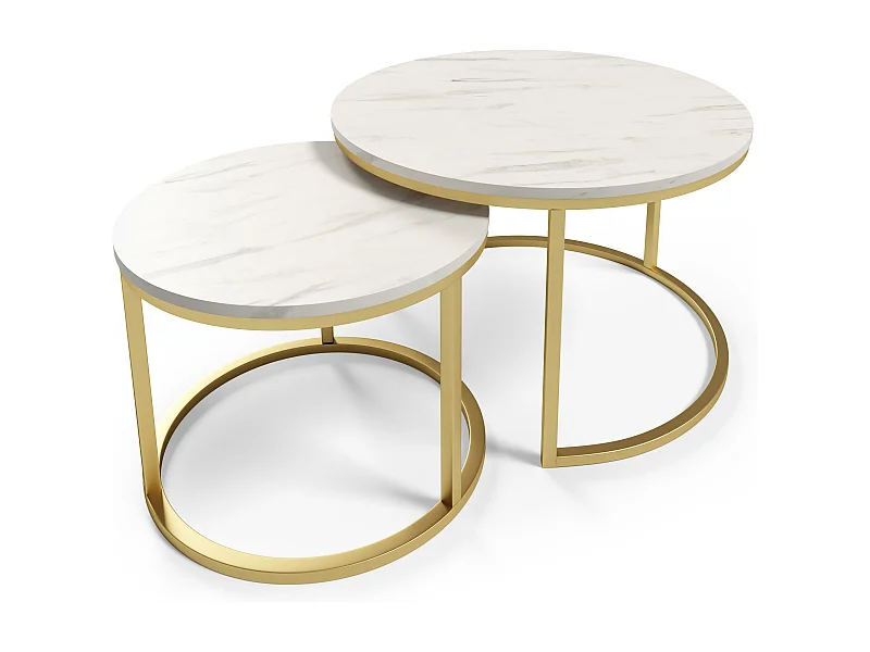 Tavolino RABEN CT58 58x58x47 Bianco