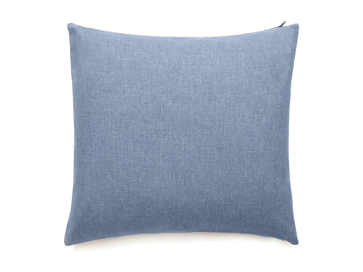 Housses de coussin extérieur 62x62 cm GALIA à zip étanche bleu Topaze