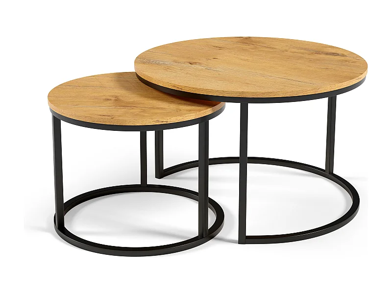 Salontafel RABEN CT75 75x75x47 Oranje