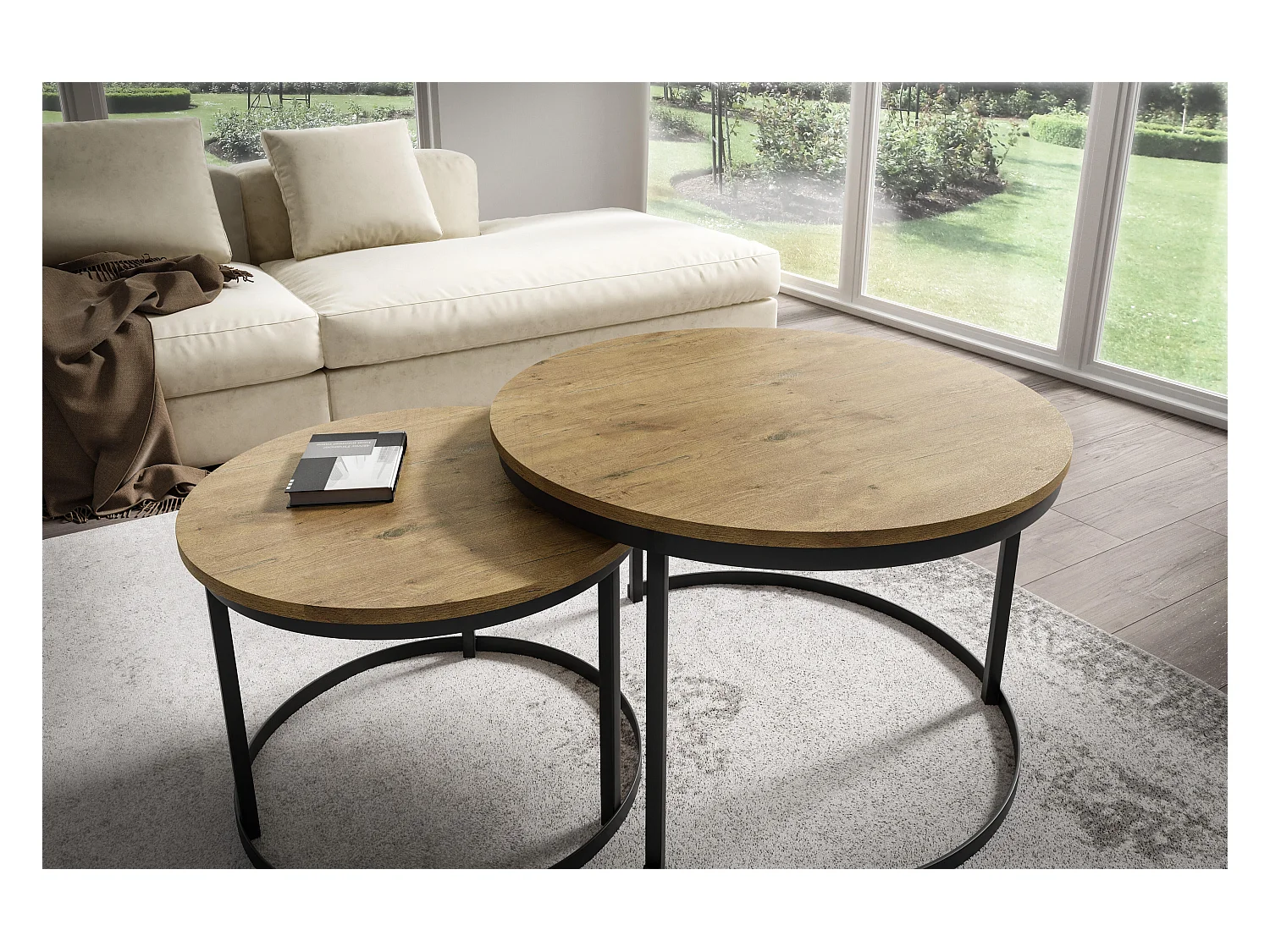 Table Basse RABEN CT75 75x75x47 Orange