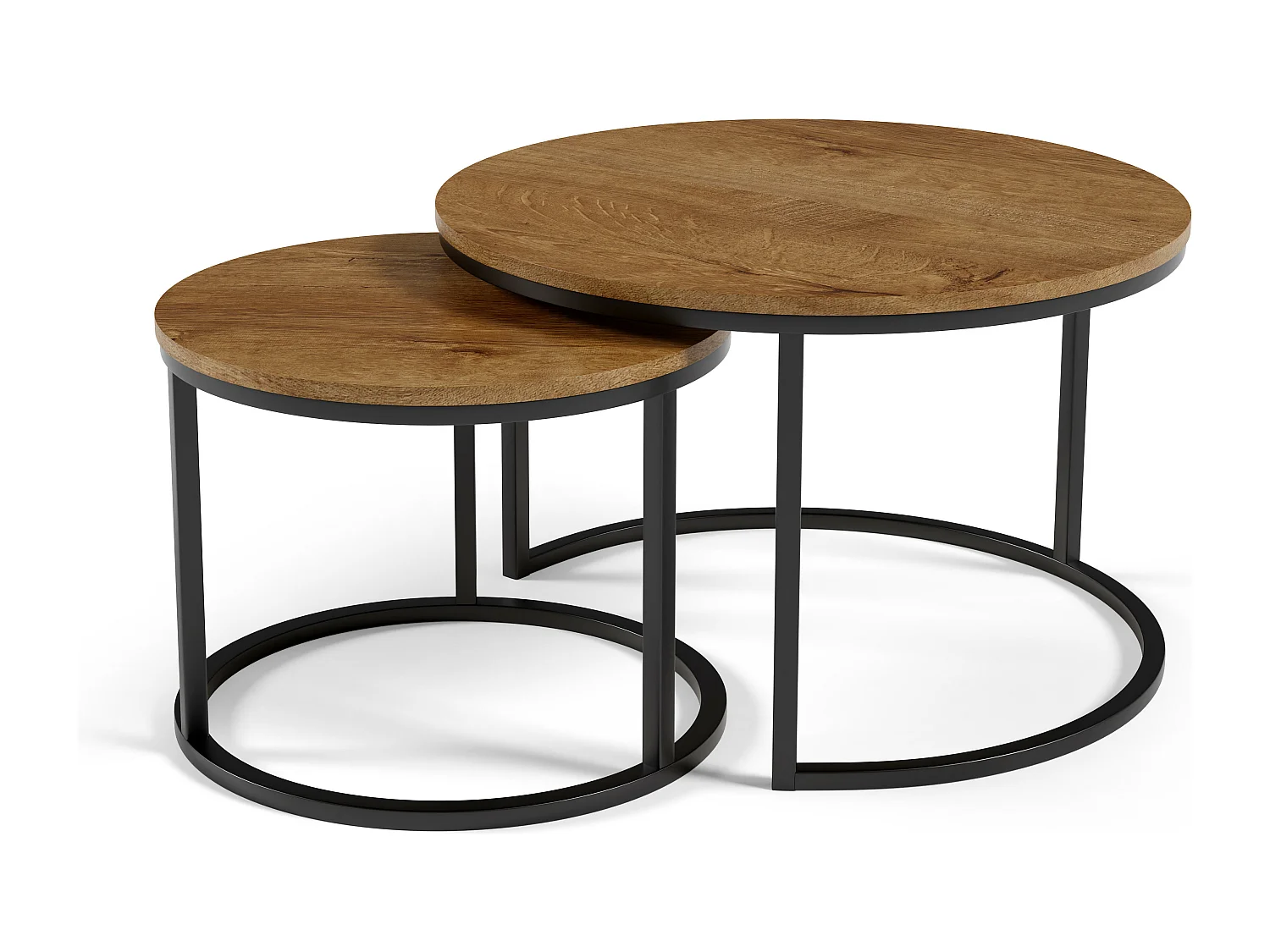 Mesa Centro RABEN CT75 75x75x47 Bege