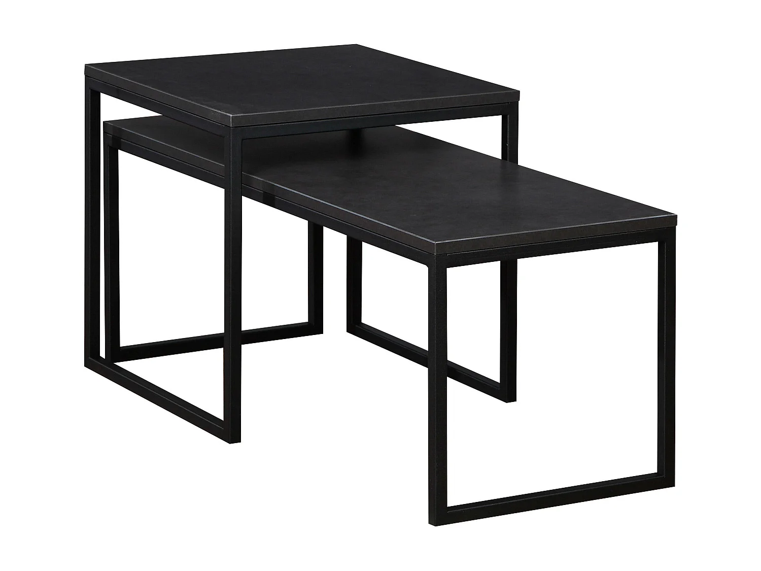 Salontafel TONY CT50 50x50x50 Zwart