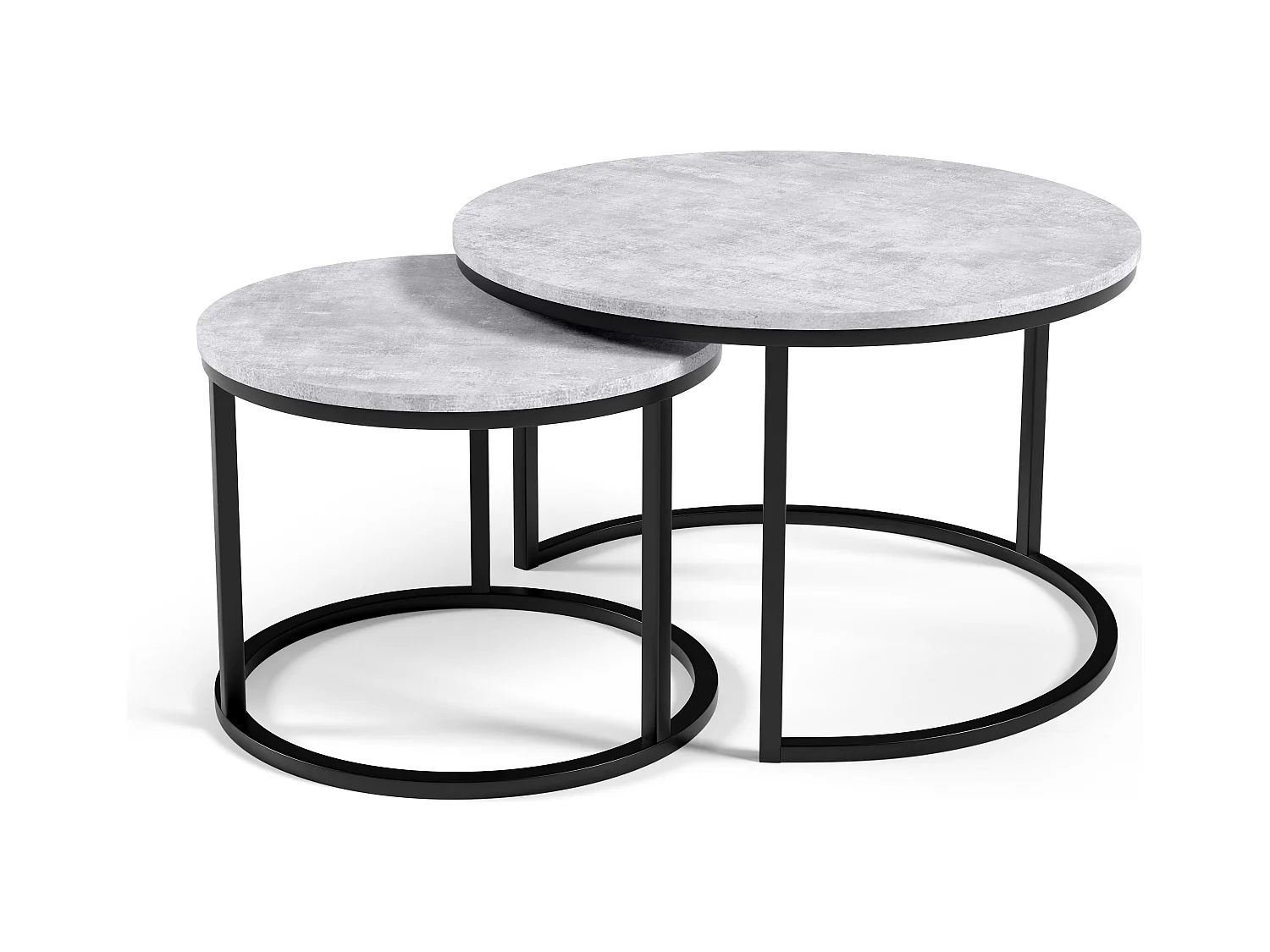 Table Basse RABEN CT75 75x75x47 Gris