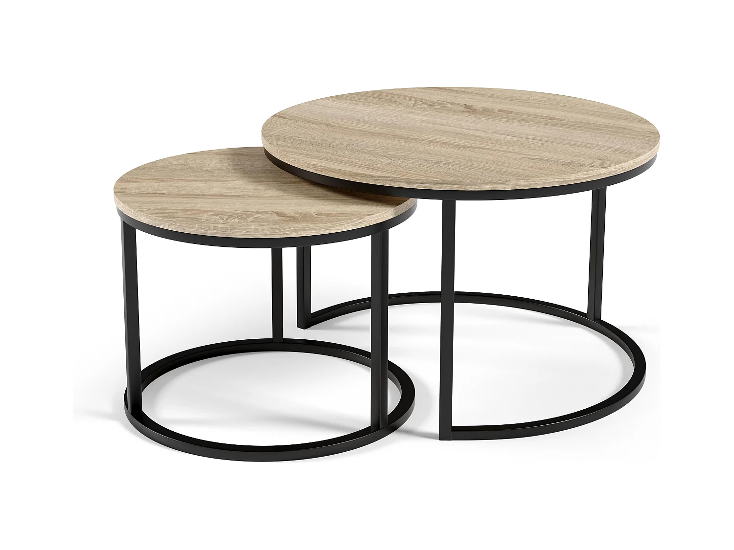 Salontafel RABEN CT75 75x75x47 Beige
