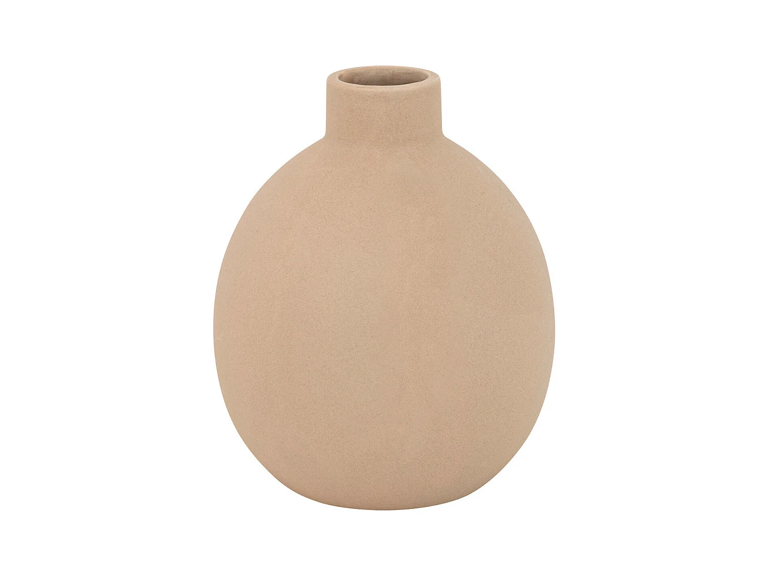 Vase en céramique mat Rose antique H 18 cm
