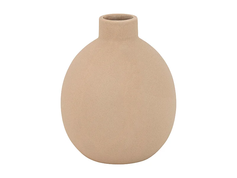 Vase en céramique mat Rose antique H 18 cm