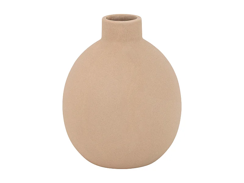 Vase en céramique mat Rose antique H 18 cm