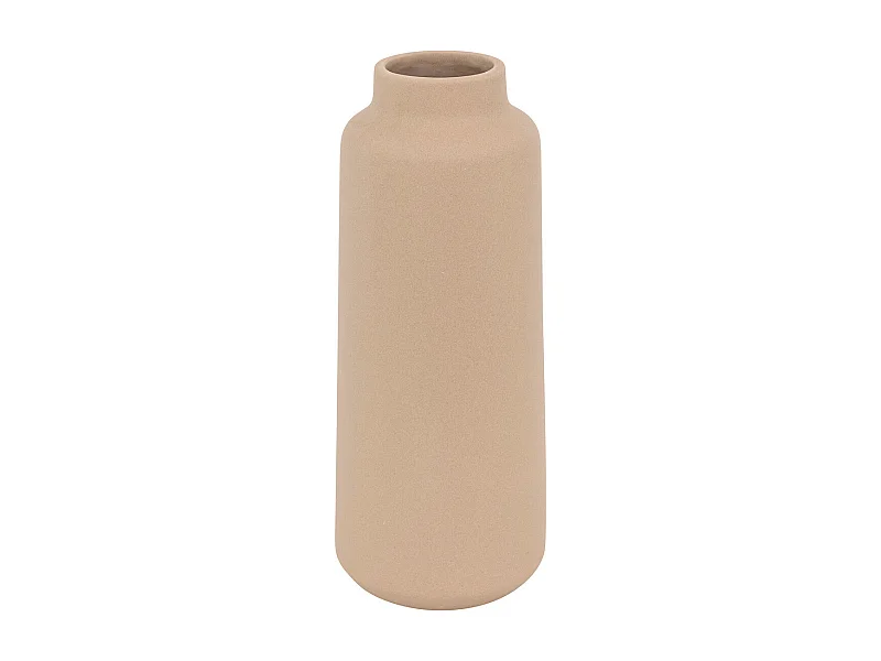 Vase haut en céramique mat Rose antique H 30 cm