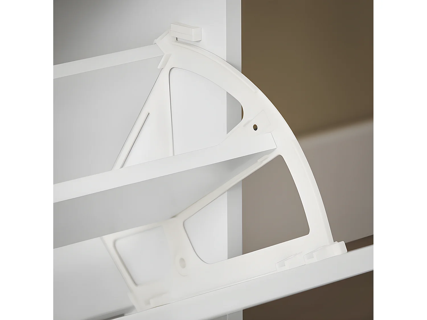 Zapatero con 6 Solapas y 2 Ganchos SoBuy FSR145-W