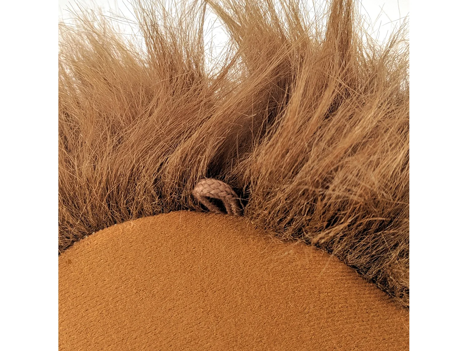 Peluche trophée Lion Petit Cesar collection Savane