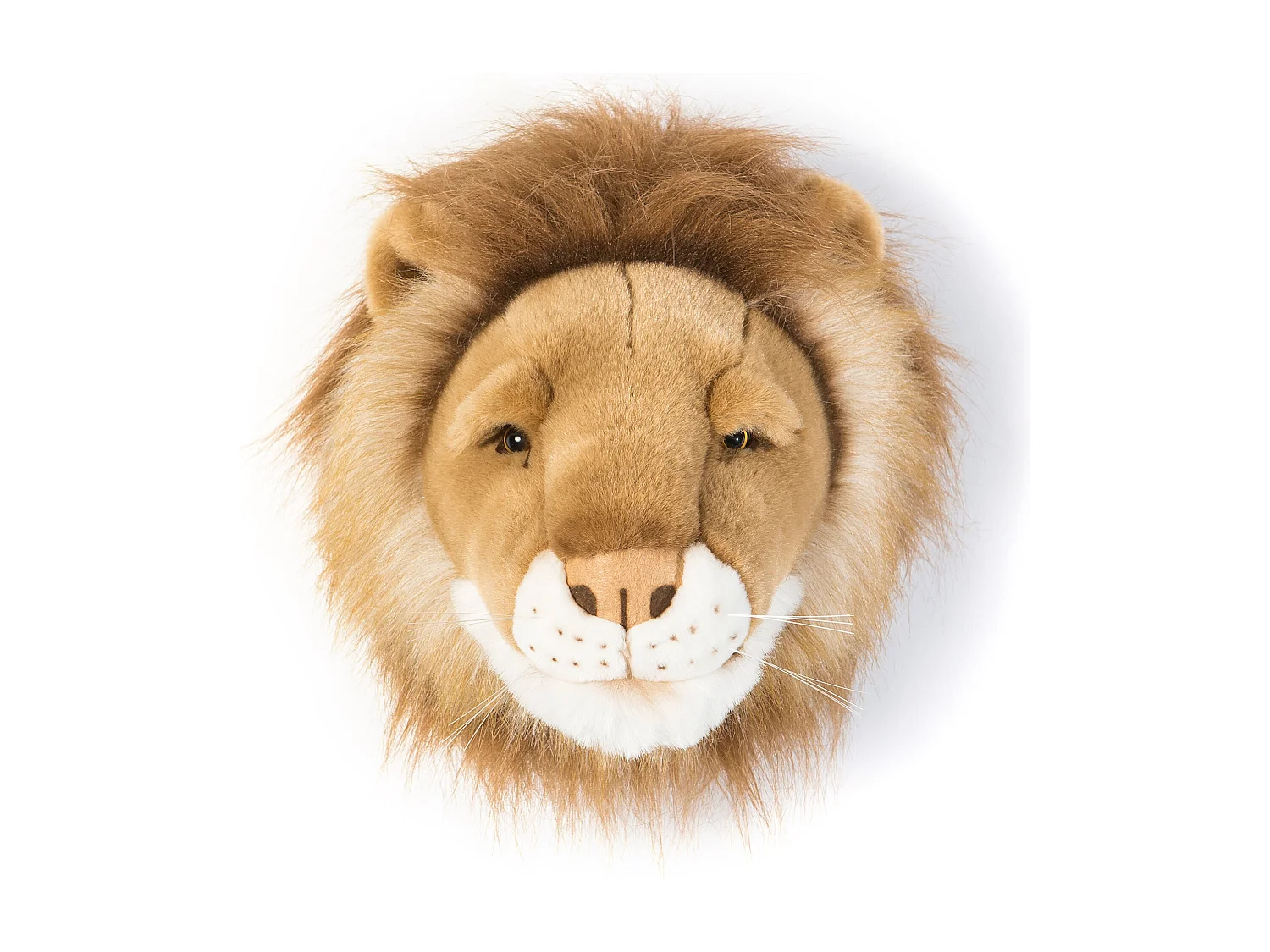 Peluche trophée Lion Petit Cesar collection Savane