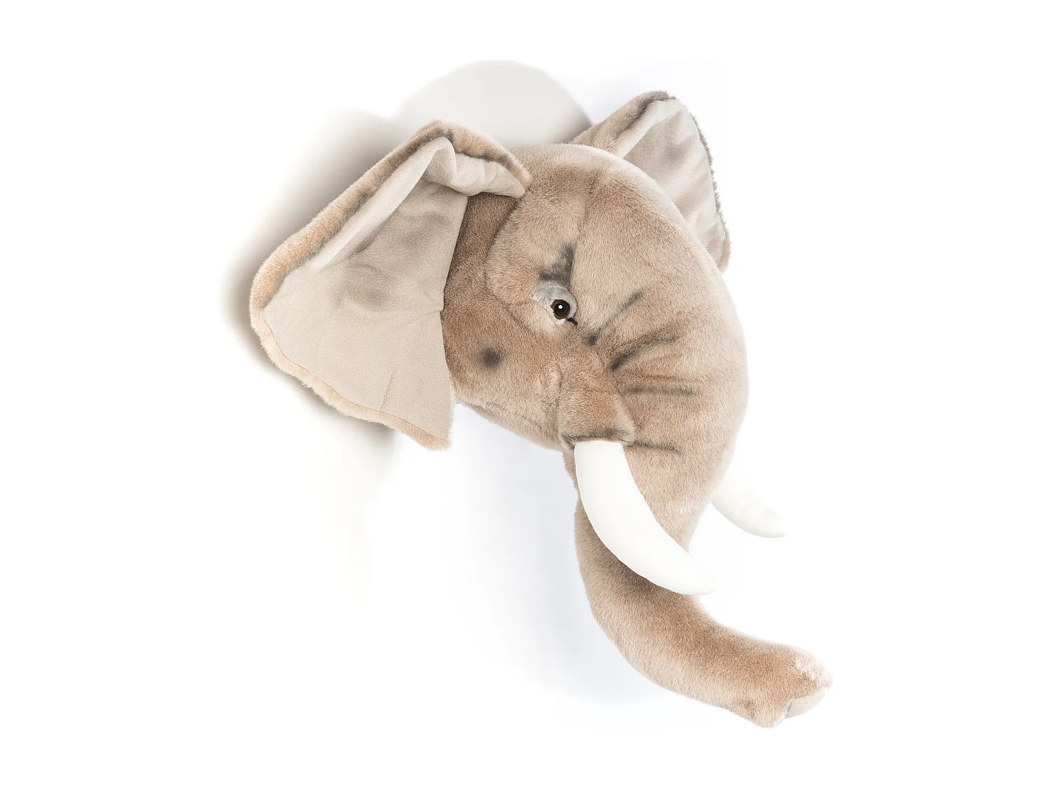 Peluche trophée Éléphant George collection Savane
