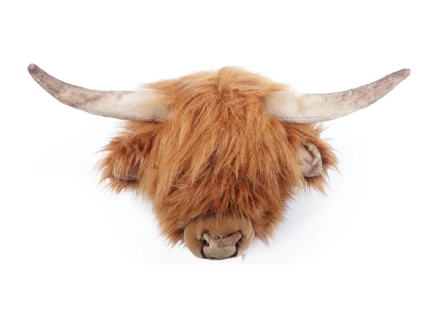 Peluche trophée Vache highland Nicolas collection Basse-cour