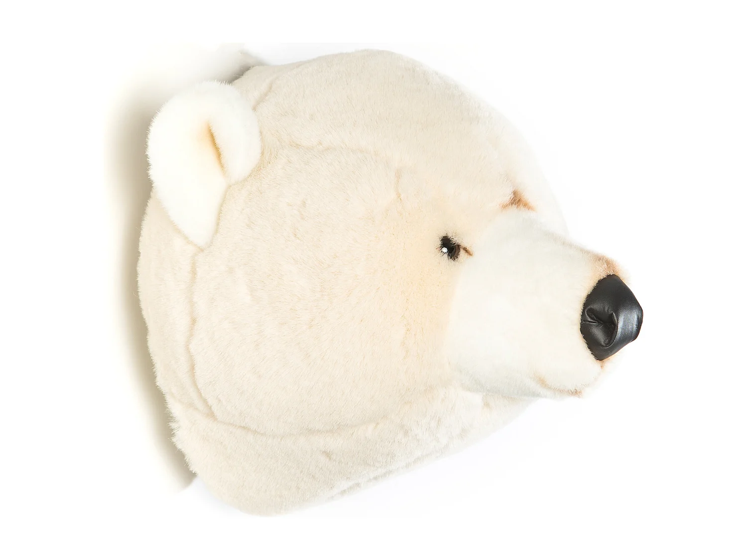 Peluche trophée Ours Blanc Basile collection Polaire