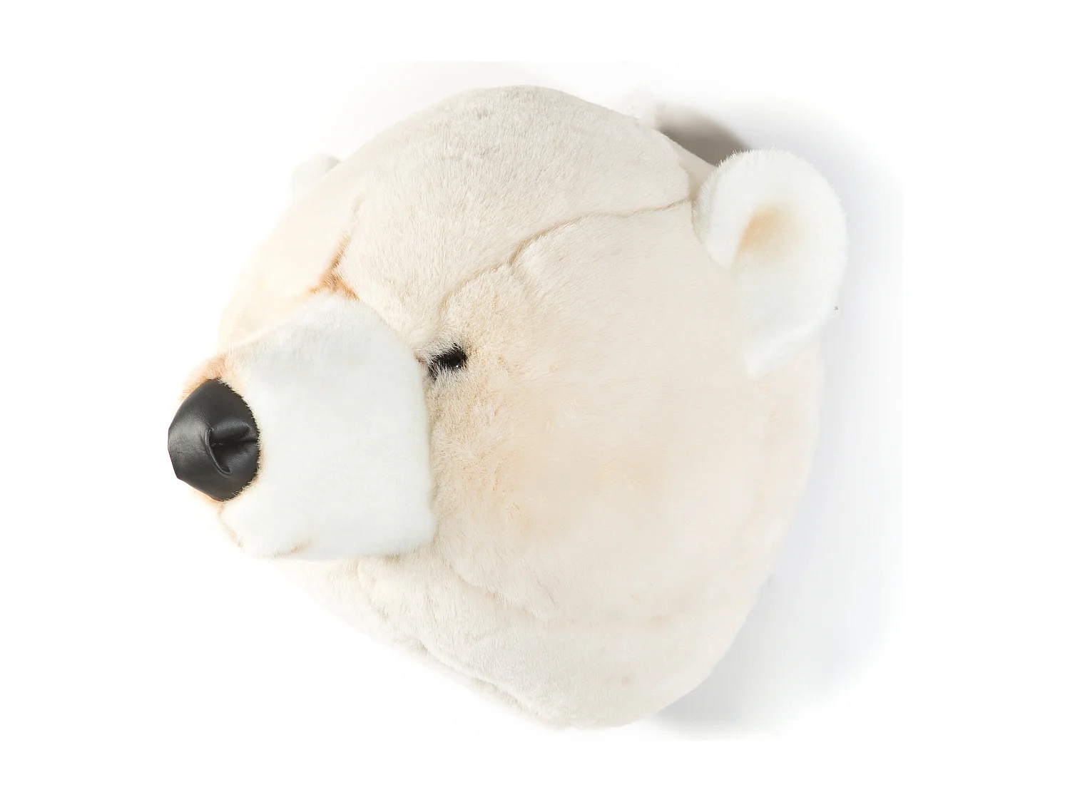 Peluche trophée Ours Blanc Basile collection Polaire