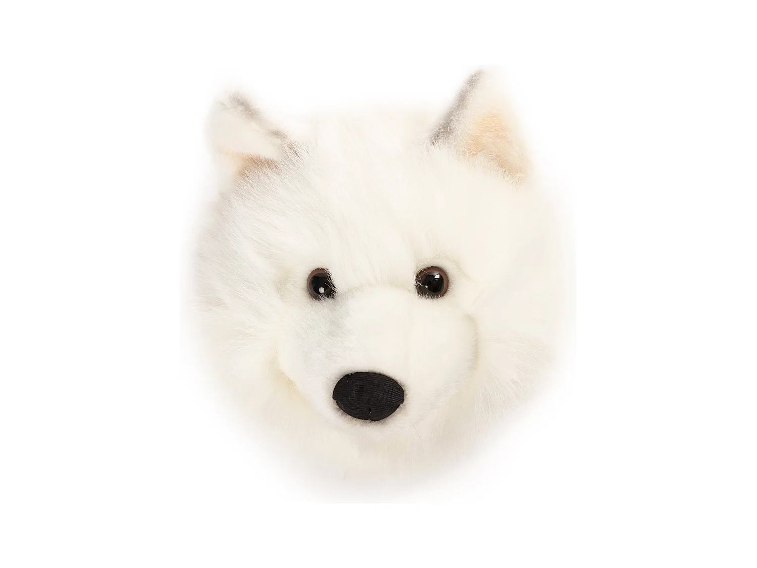 Peluche trophée Loup blanc Lucy collection Polaire