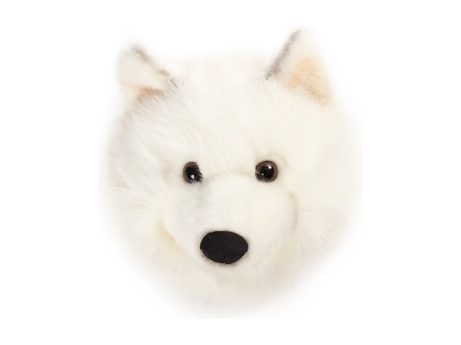 Peluche trophée Loup blanc Lucy collection Polaire
