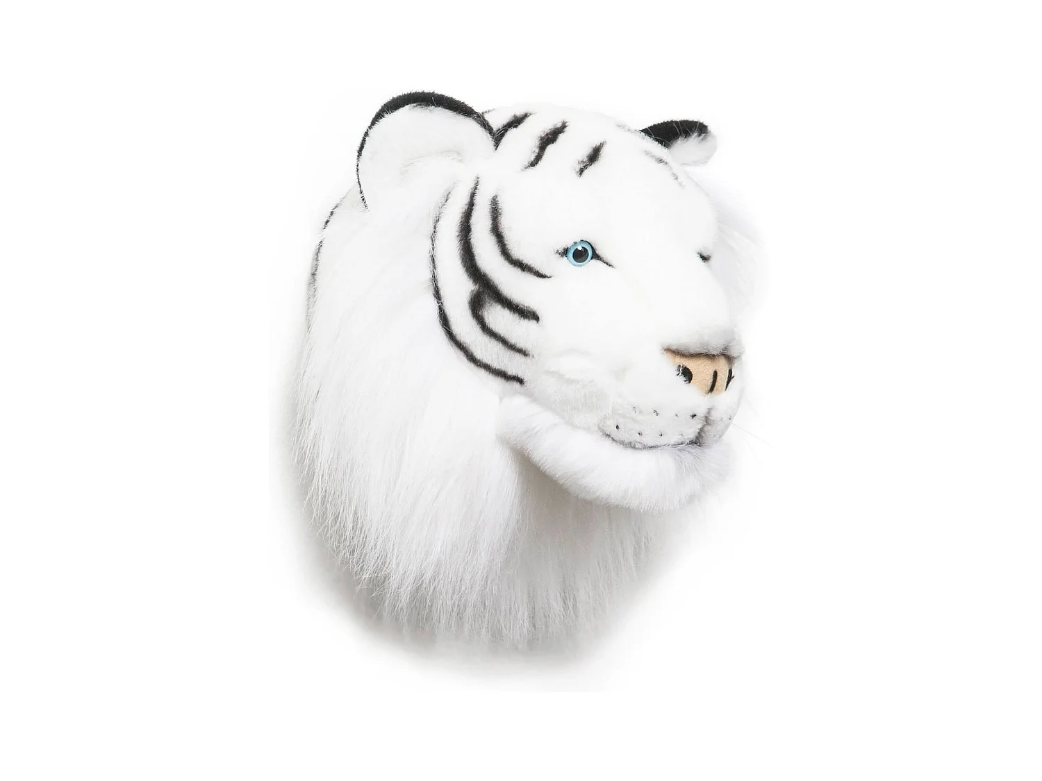 Peluche trophée Tigre Blanc Albert collection Polaire