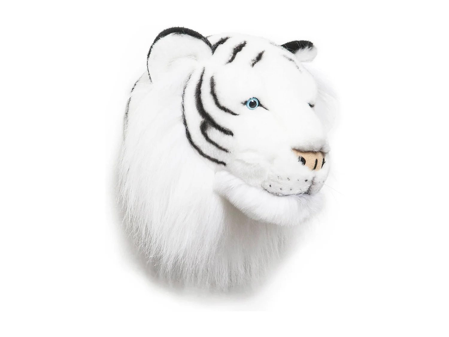 Peluche trophée Tigre Blanc Albert collection Polaire