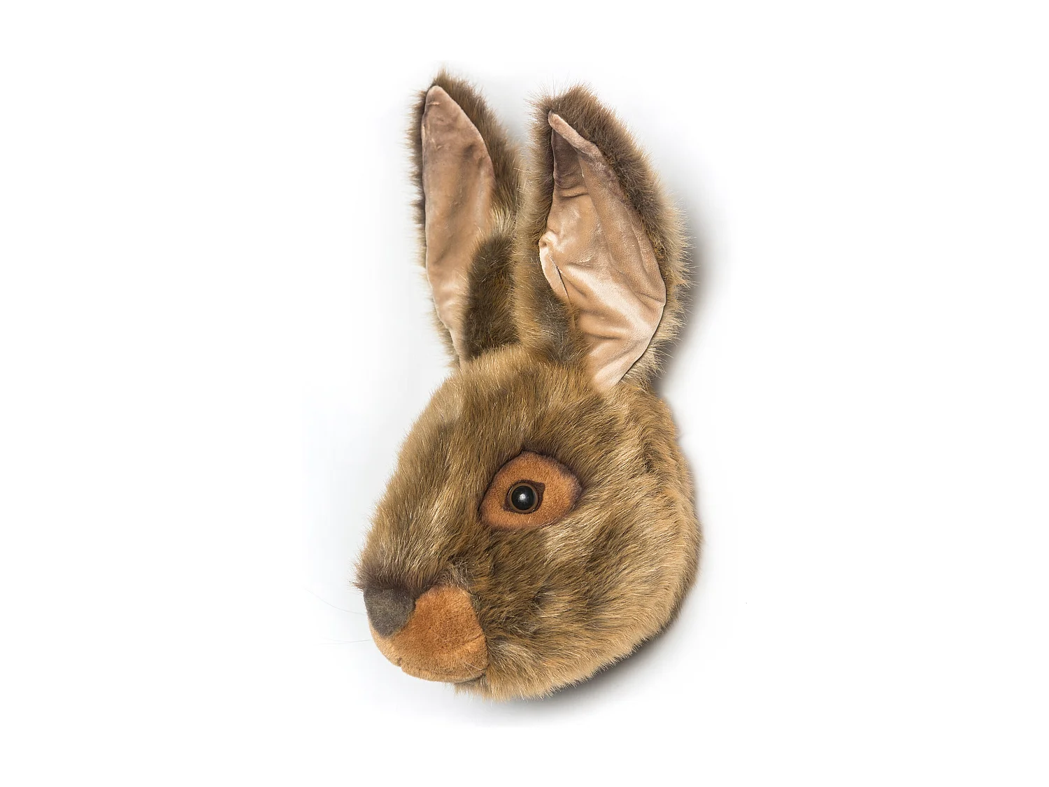 Peluche trophée Lièvre Brun Lewis collection Forêt