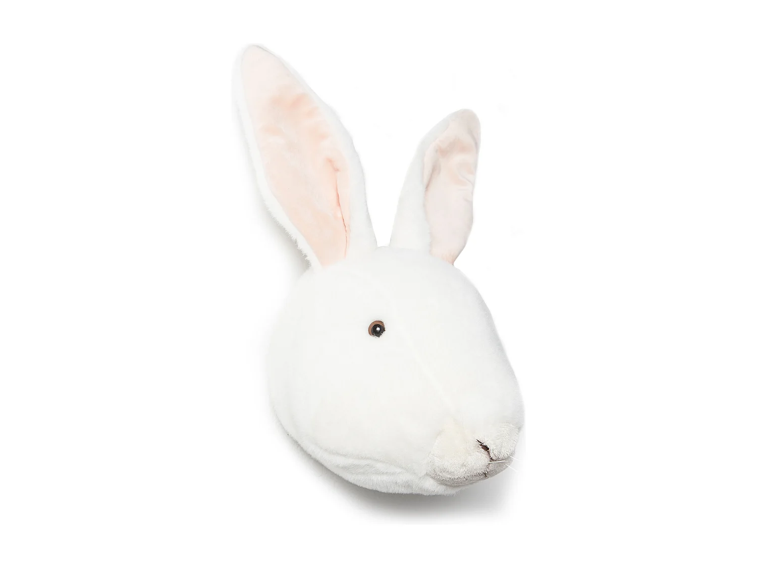 Peluche trophée Lapin Blanc Alice collection Basse-cour