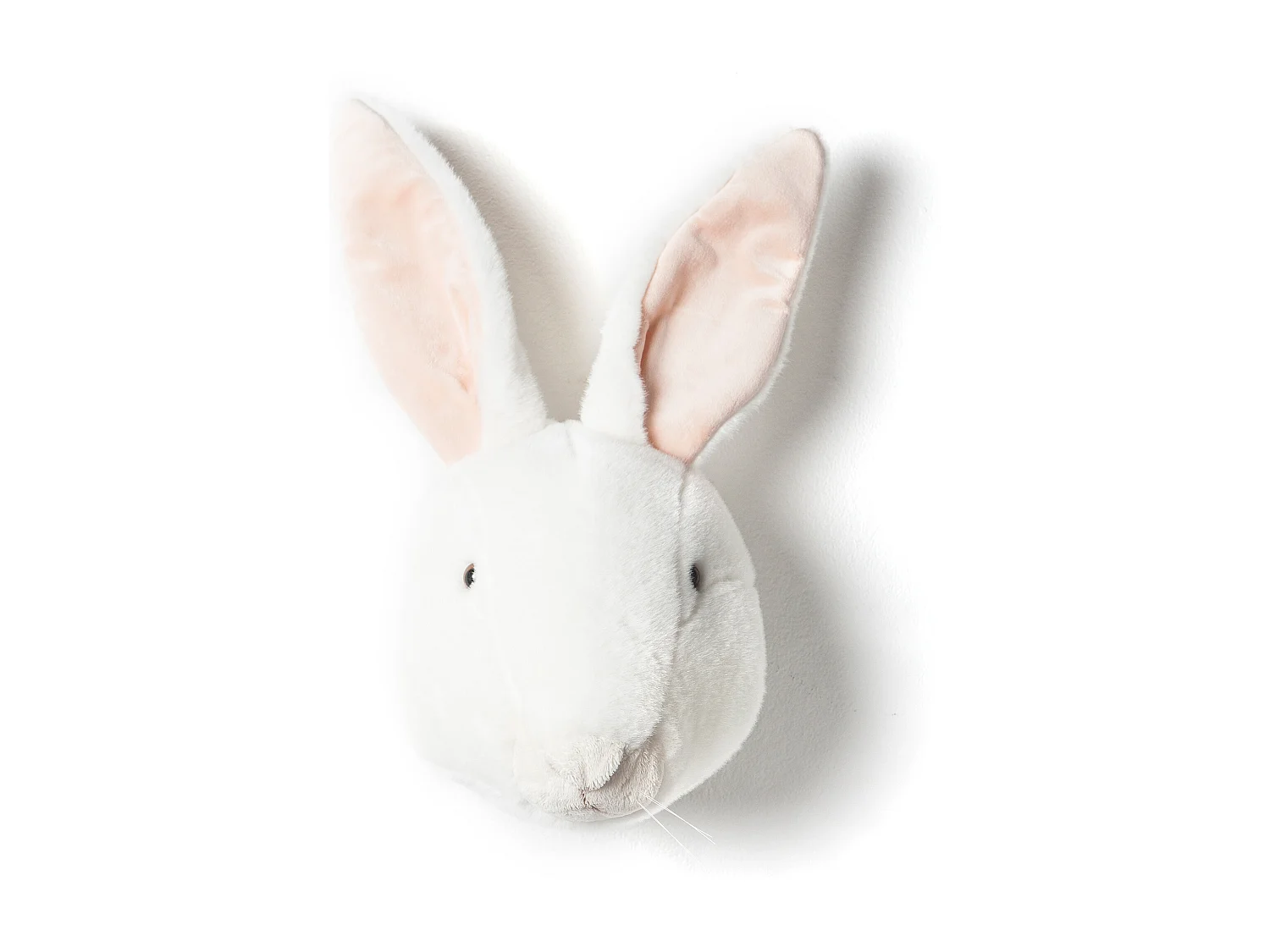 Peluche trophée Lapin Blanc Alice collection Basse-cour