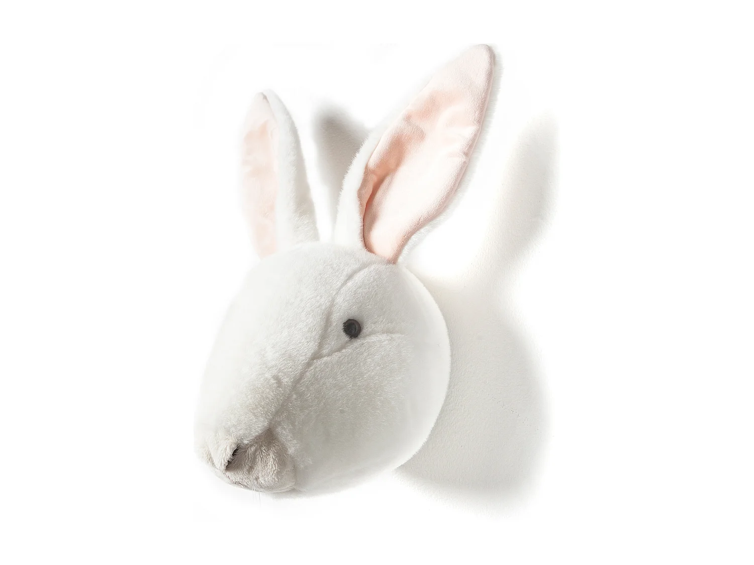 Peluche trophée Lapin Blanc Alice collection Basse-cour