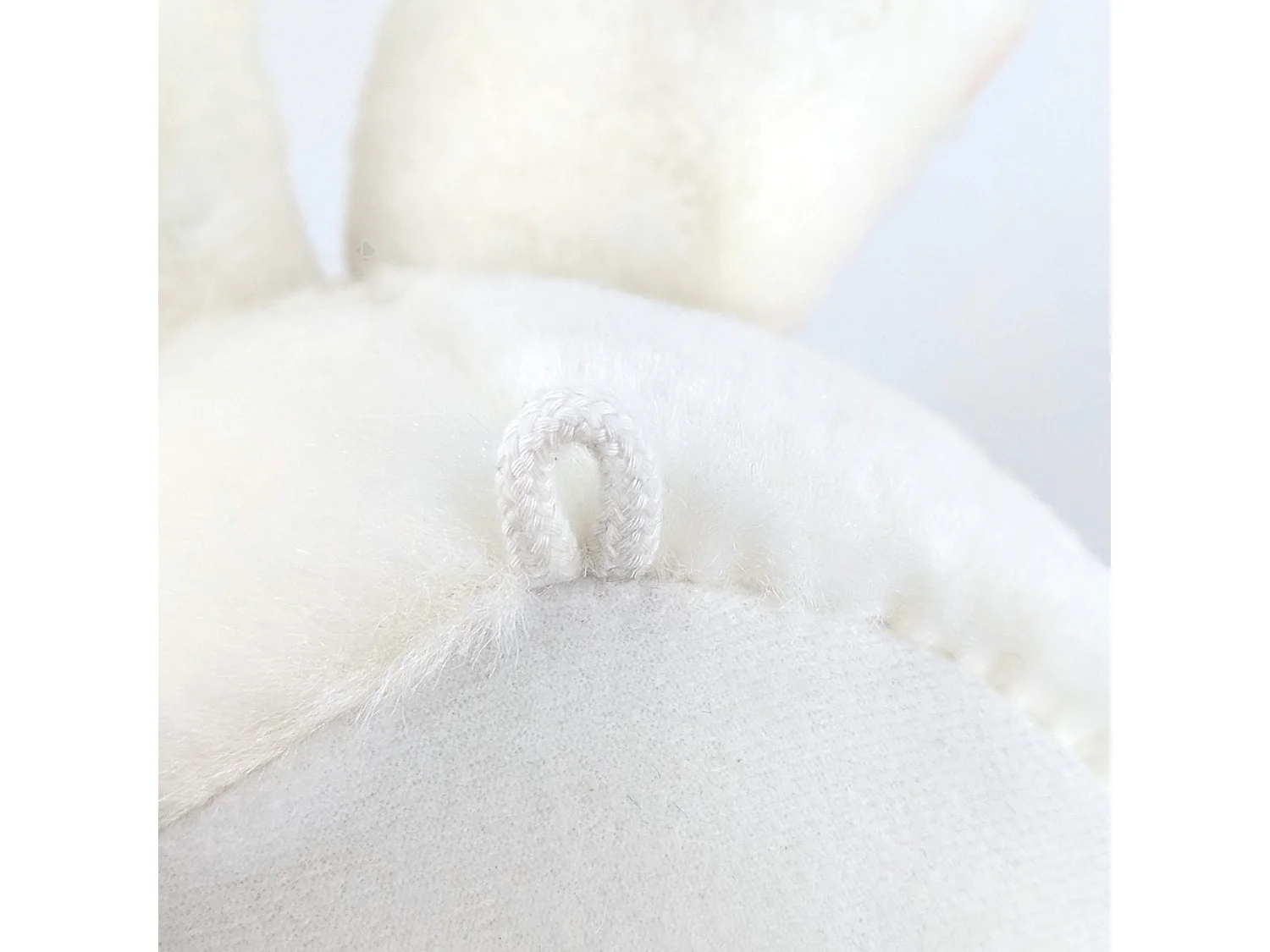 Peluche trophée Lapin Blanc Alice collection Basse-cour