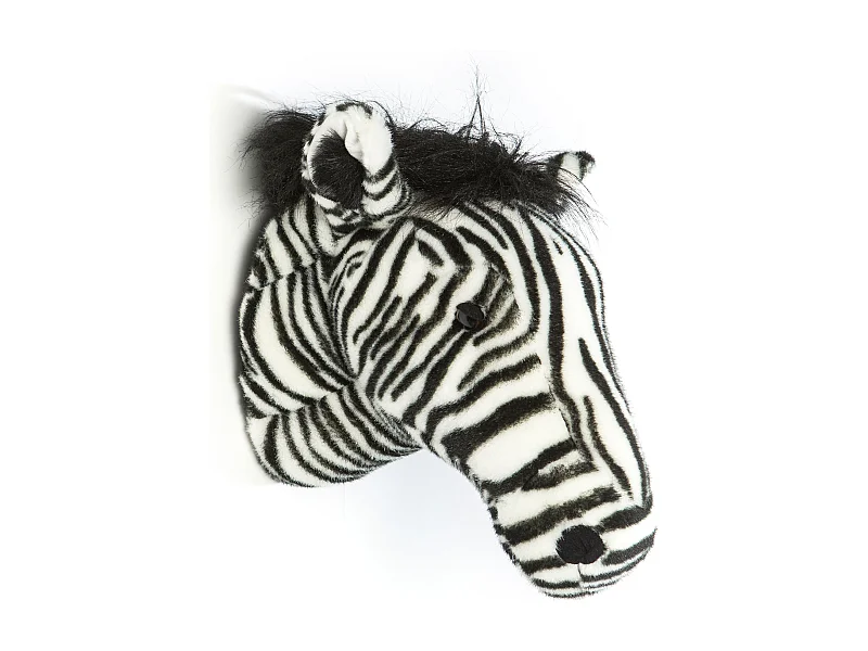 Peluche trophée Zèbre Daniel collection Savane