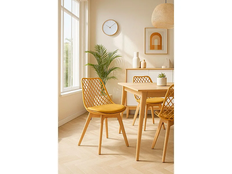 Sillas Comedor - Silla Mima - Mostaza