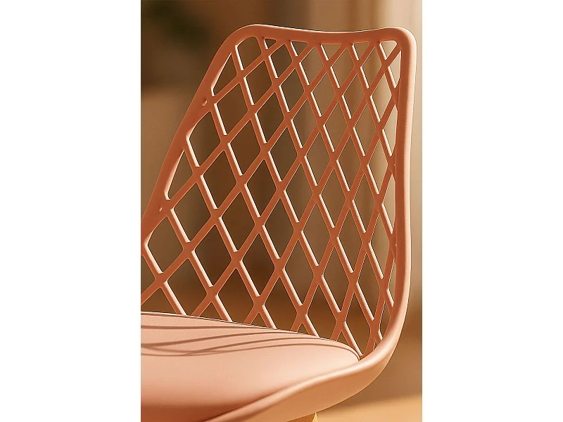 Sillas Comedor - Silla Mima - Rosa Avellana