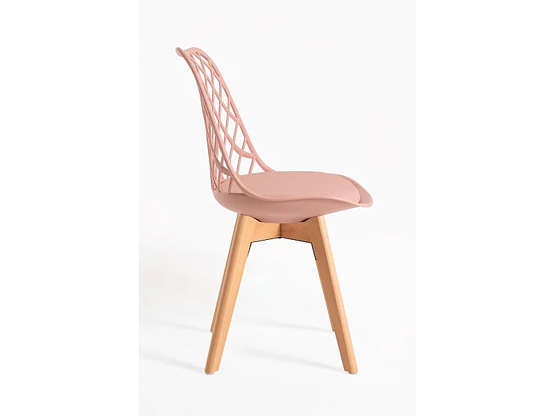 Sillas Comedor - Silla Mima - Rosa Avellana