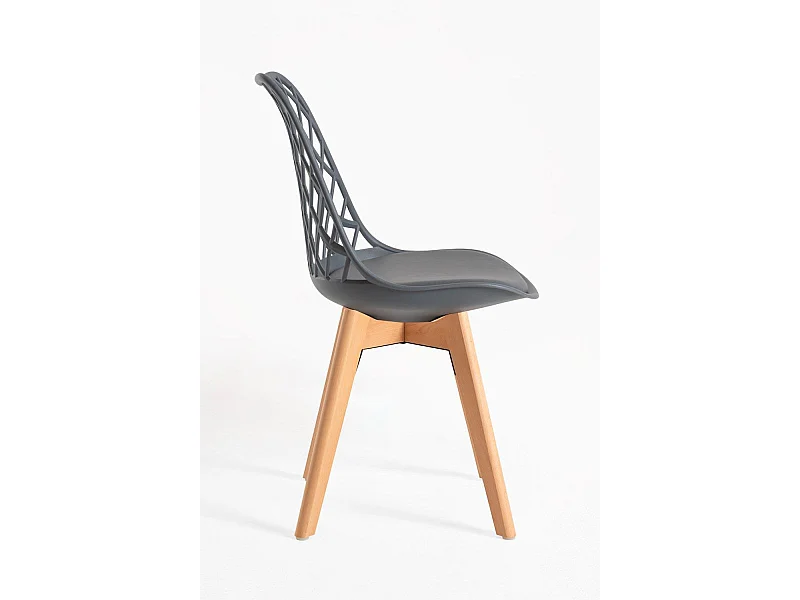 Sillas Comedor - Silla Mima - Gris oscuro