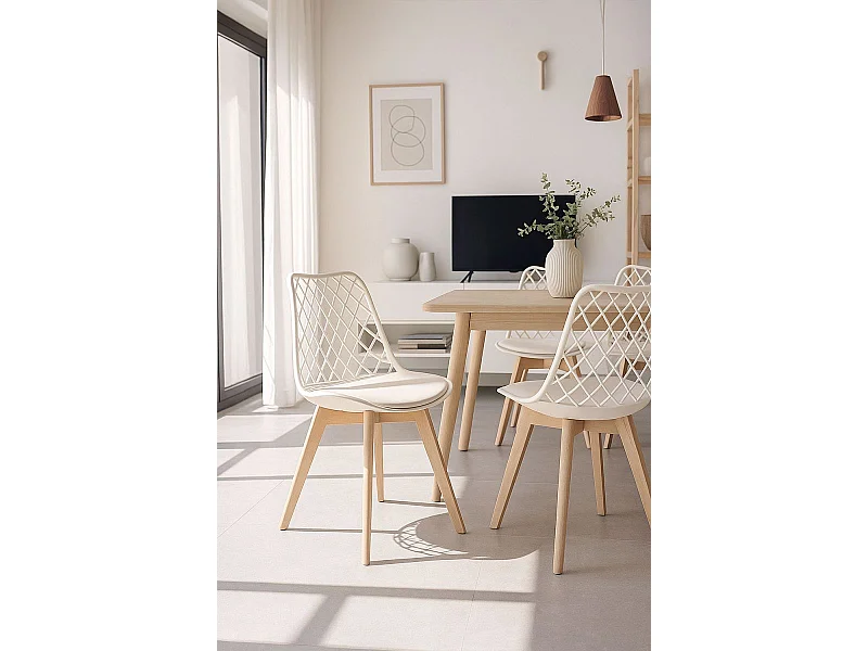 Sillas Comedor - Silla Mima - Beige