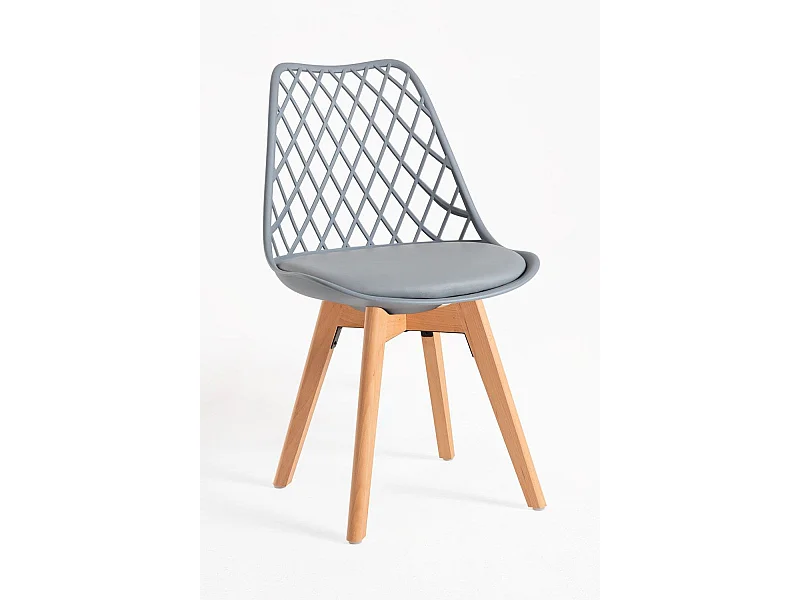 Sillas Comedor - Silla Mima - Gris claro