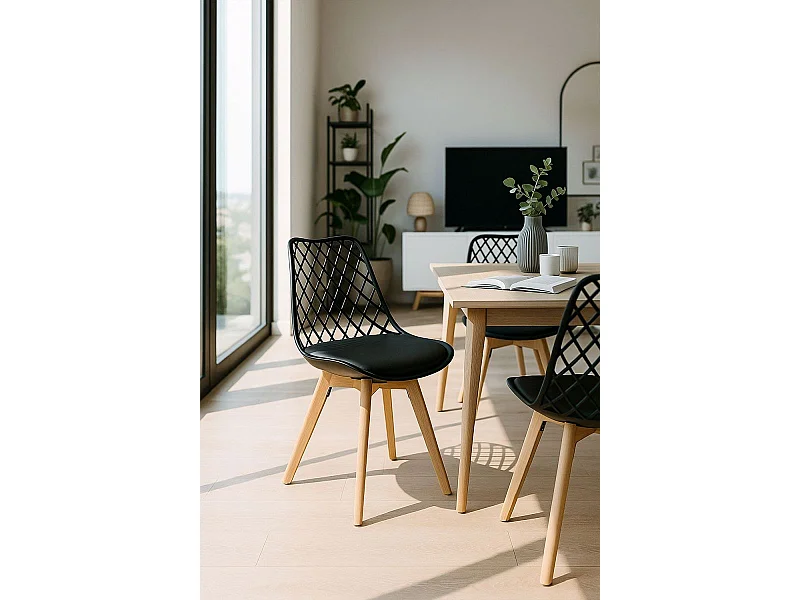 Sillas Comedor - Silla Mima - Negro