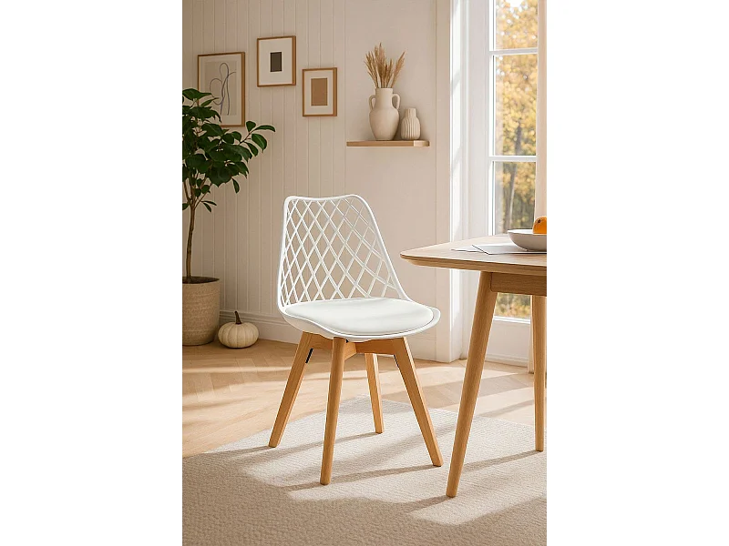 Sillas Comedor - Silla Mima - Blanco