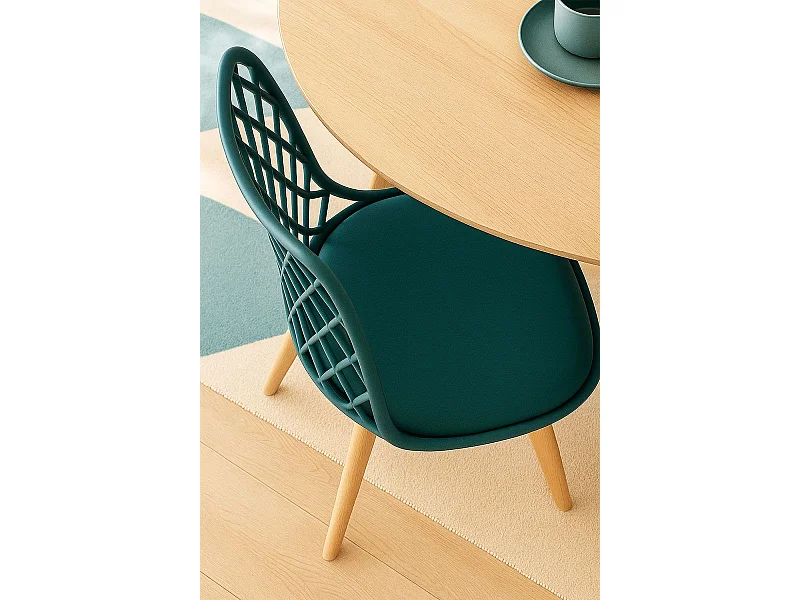 Sillas Comedor - Silla Mima - Verde azulado