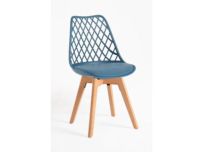 Sillas Comedor - Silla Mima - Azul Petróleo