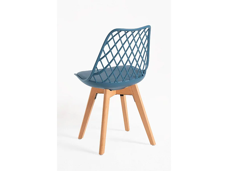 Sillas Comedor - Silla Mima - Azul Petróleo