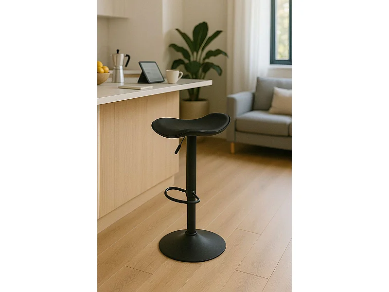 Taburetes Cocina - Taburete Rox Black - Negro