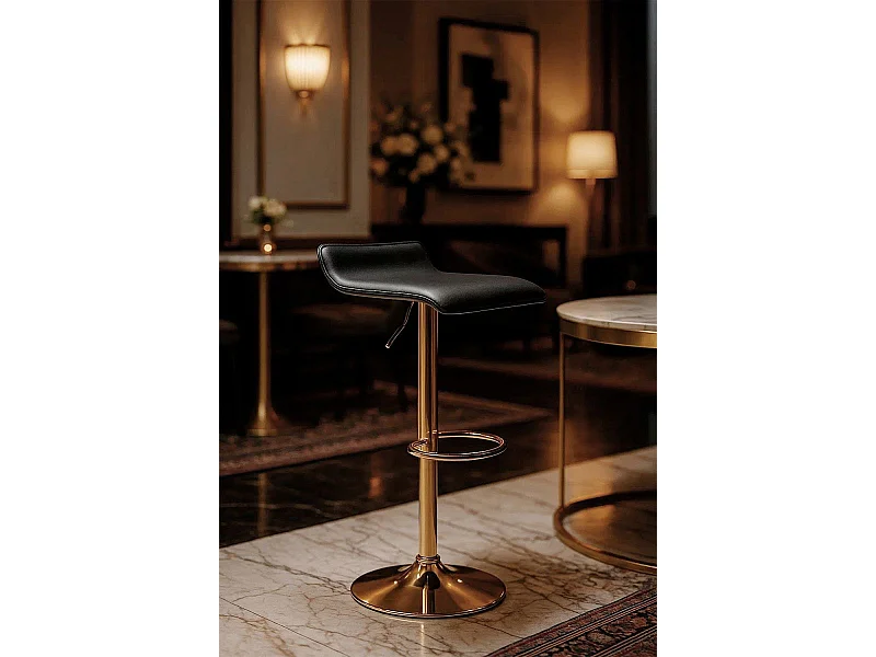 Taburetes Cocina - Taburete Tim Golden - Negro