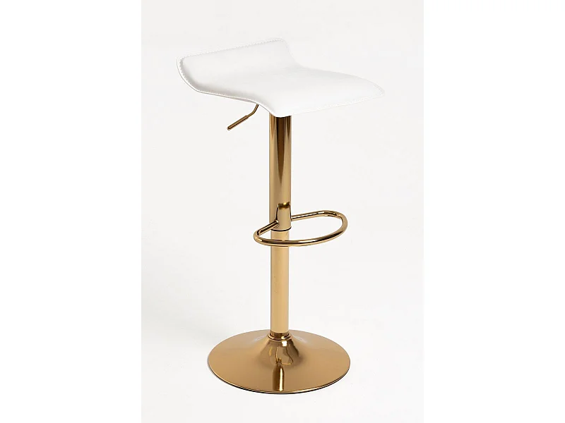 Taburetes Cocina - Taburete Tim Golden - Blanco
